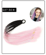 Three-Strand Gradient Braided Wig