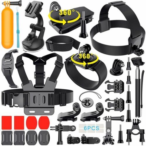 a collection of black objects