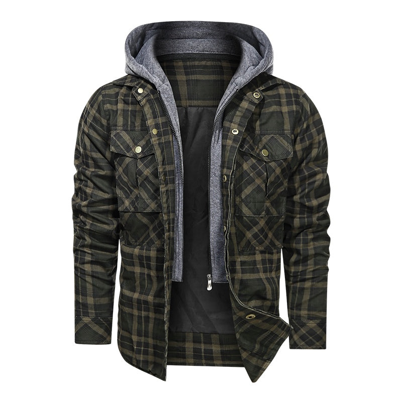 a jacket with a hood