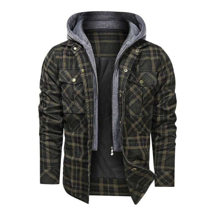 a jacket with a hood