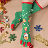 Women's Split-Toe Christmas Socks