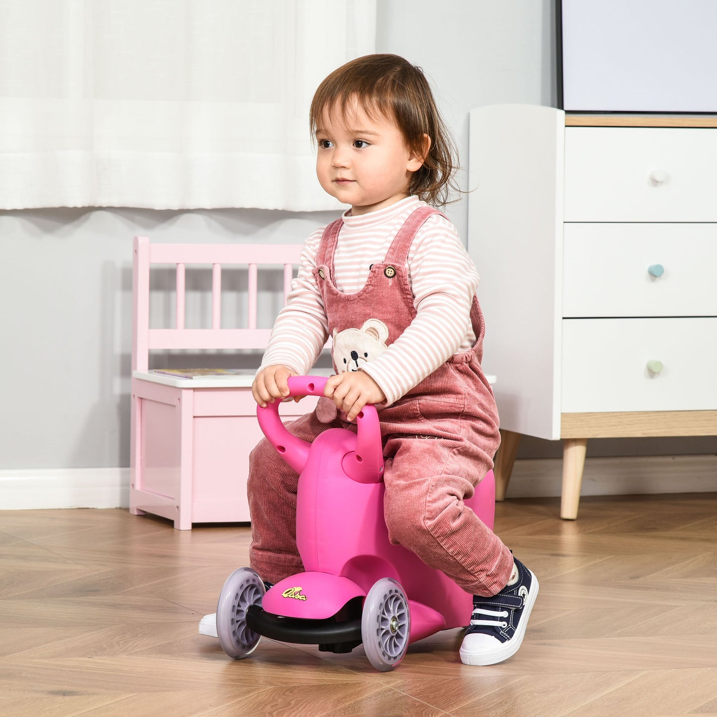 3-in-1 Ride On Push Car