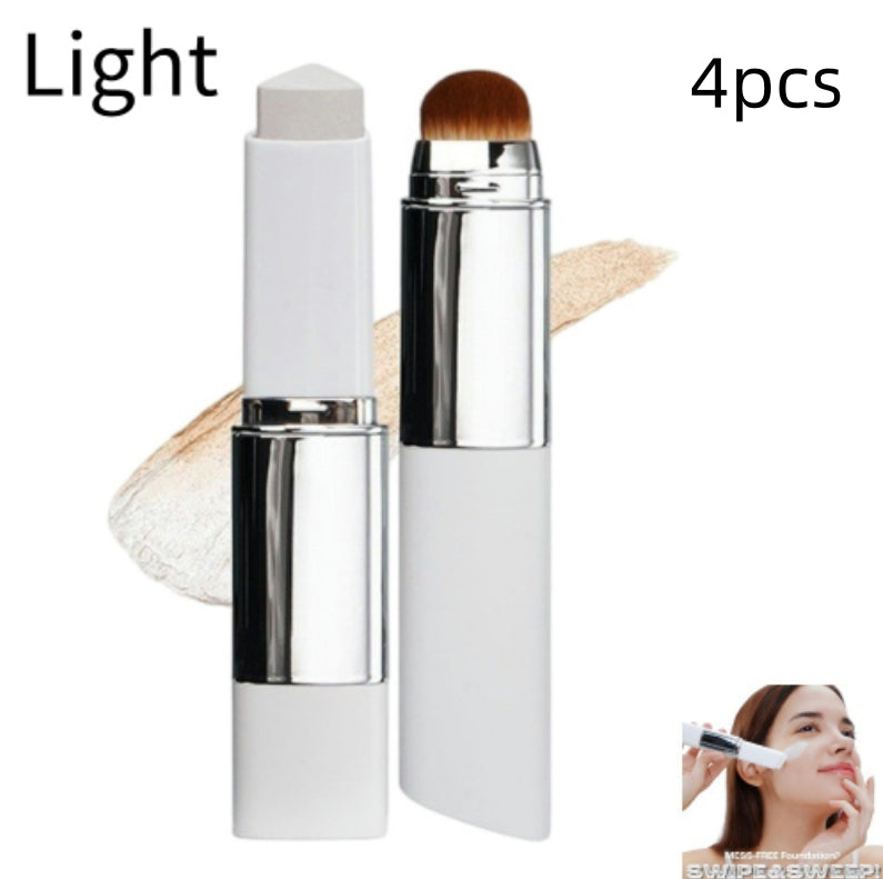 Blanc Cover Cream Stick V Foundation Removable Brush