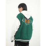 Embroidered Baseball-Style Jacket