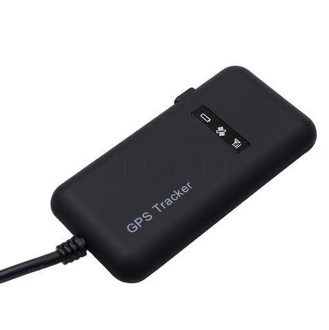 a black gps device with a cord