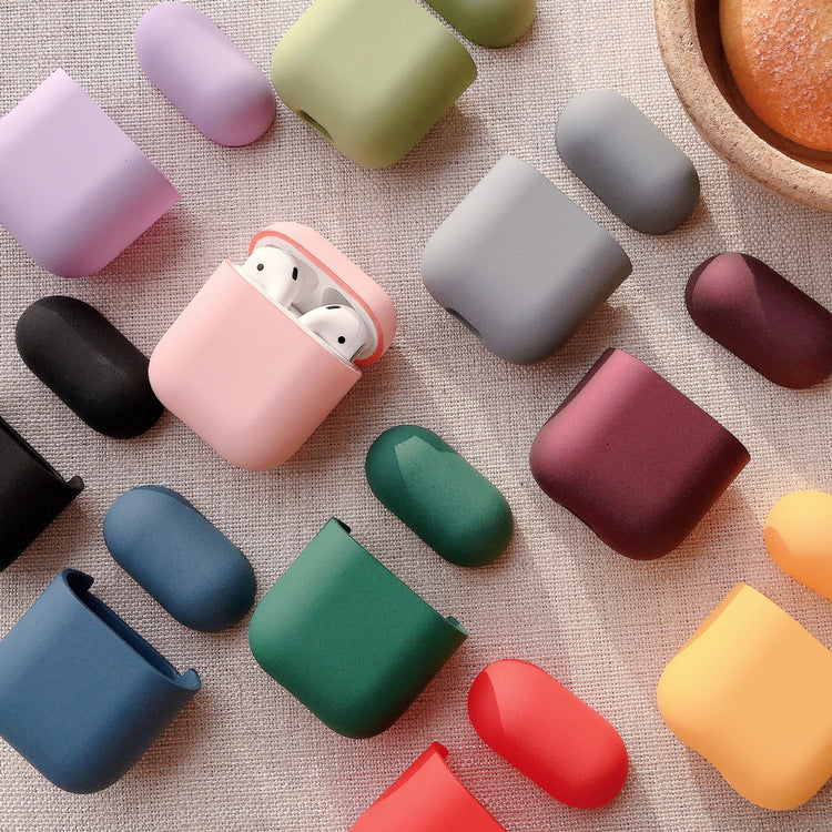 a group of colorful cases
