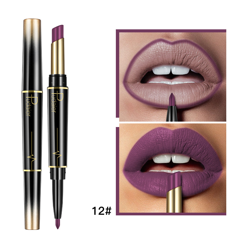 a close up of a lip liner