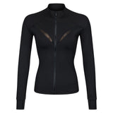 Women's Slim-Fit Zip-Up Yoga Jacket