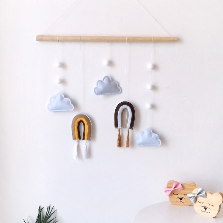 a mobile on a wall