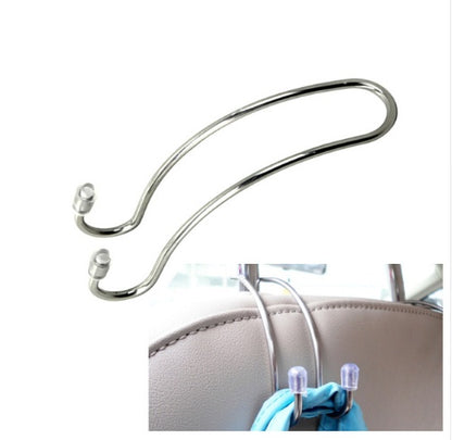 Stainless steel double head multi-function hook seat back hook security net balcony hanging pot wall hanging flower pot hook