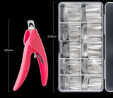500-Piece French Acrylic Nail Set