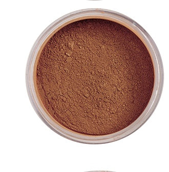 a close-up of a powder