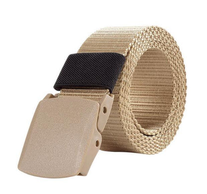 Korean version of the anti-allergic belt anti-cloth belt men's belt over the security belt