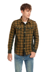 Men Plaid Jacket Casual Autumn Winter Jacket Men Slim Fit Jacket