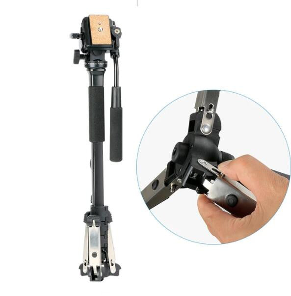 a close-up of a tripod