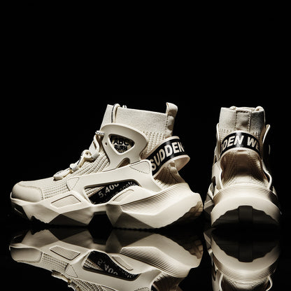 High top sports socks shoes