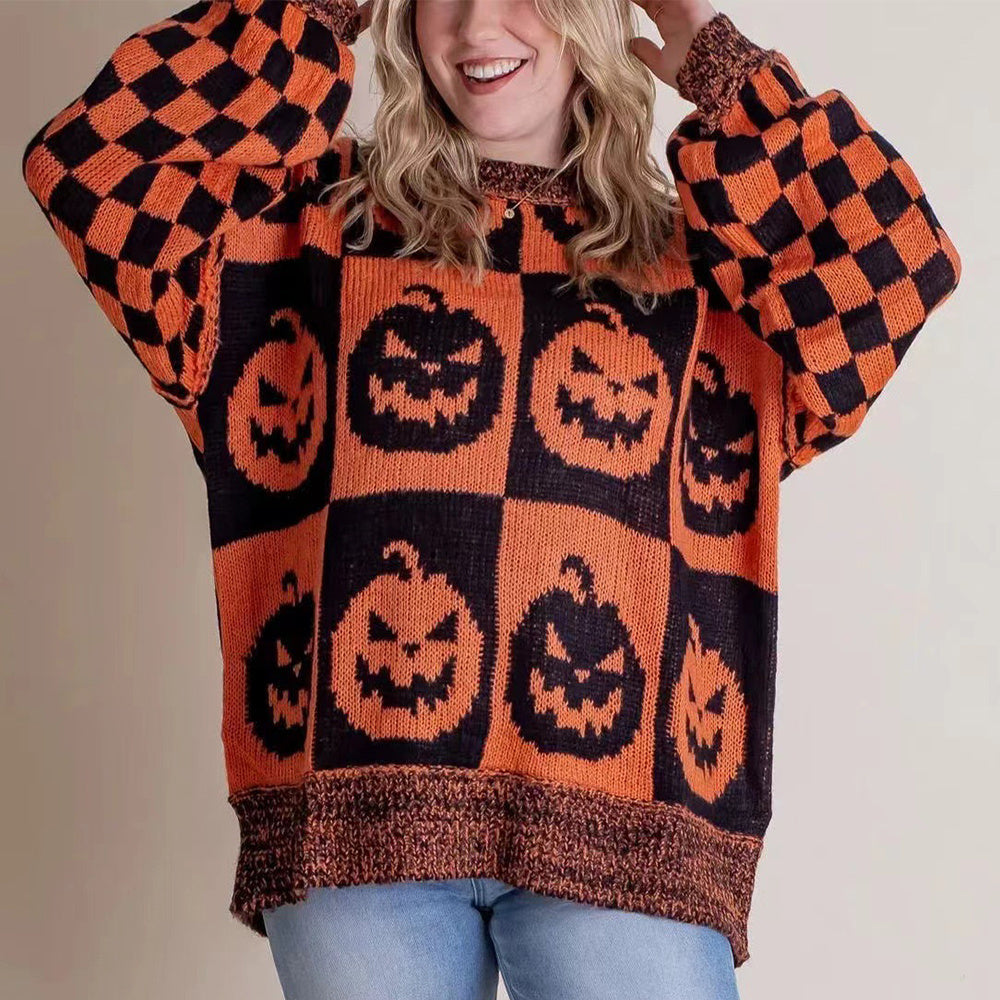 a woman wearing a sweater