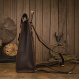 Genuine Leather Men's Travel Bag