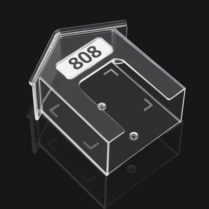 Outdoor Dustproof Waterproof Transparent Wireless Doorbell Cover