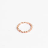Rose-Gold-Tone Stackable Ring Set