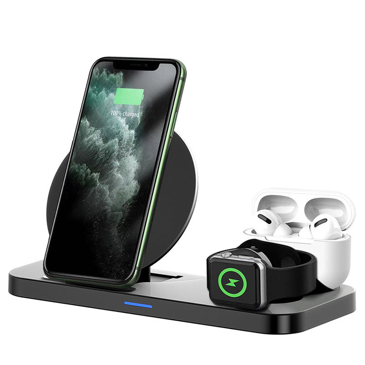 a cell phone and wireless charger