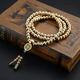 Stainless Steel Lightning Bead Necklace