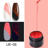 Luminous Spider Nail Art Gel Polish Set
