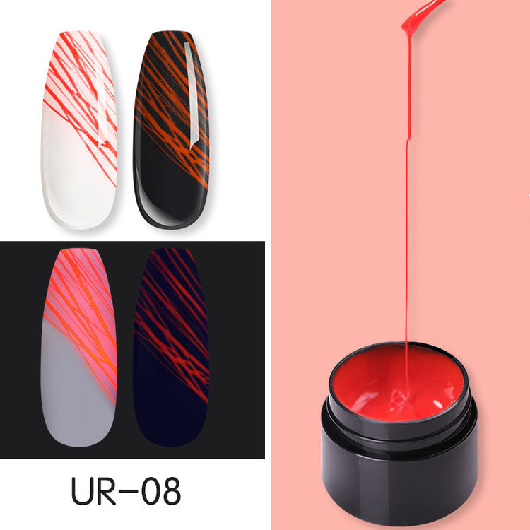a close up of nail polish