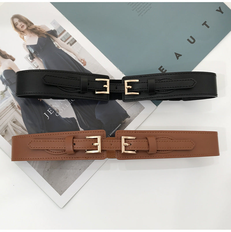 a pair of belts on a magazine