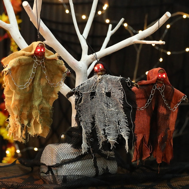 a group of halloween decorations