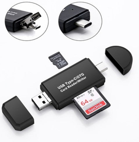 a close-up of a usb card reader