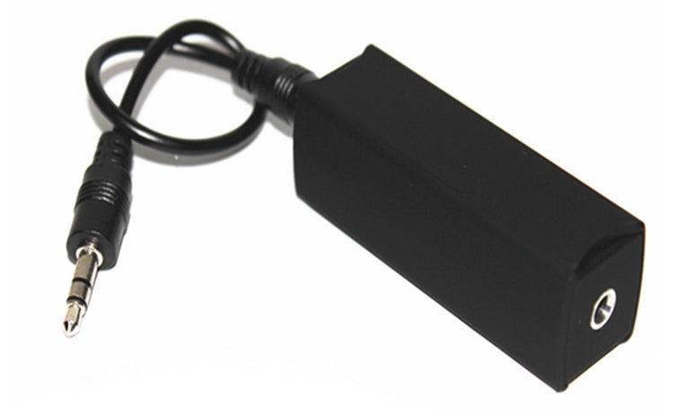 a black rectangular object with a cord