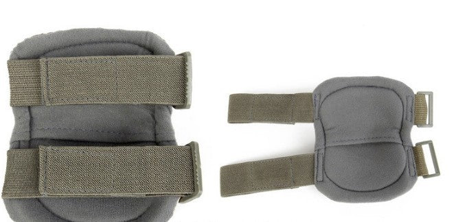 a pair of grey straps