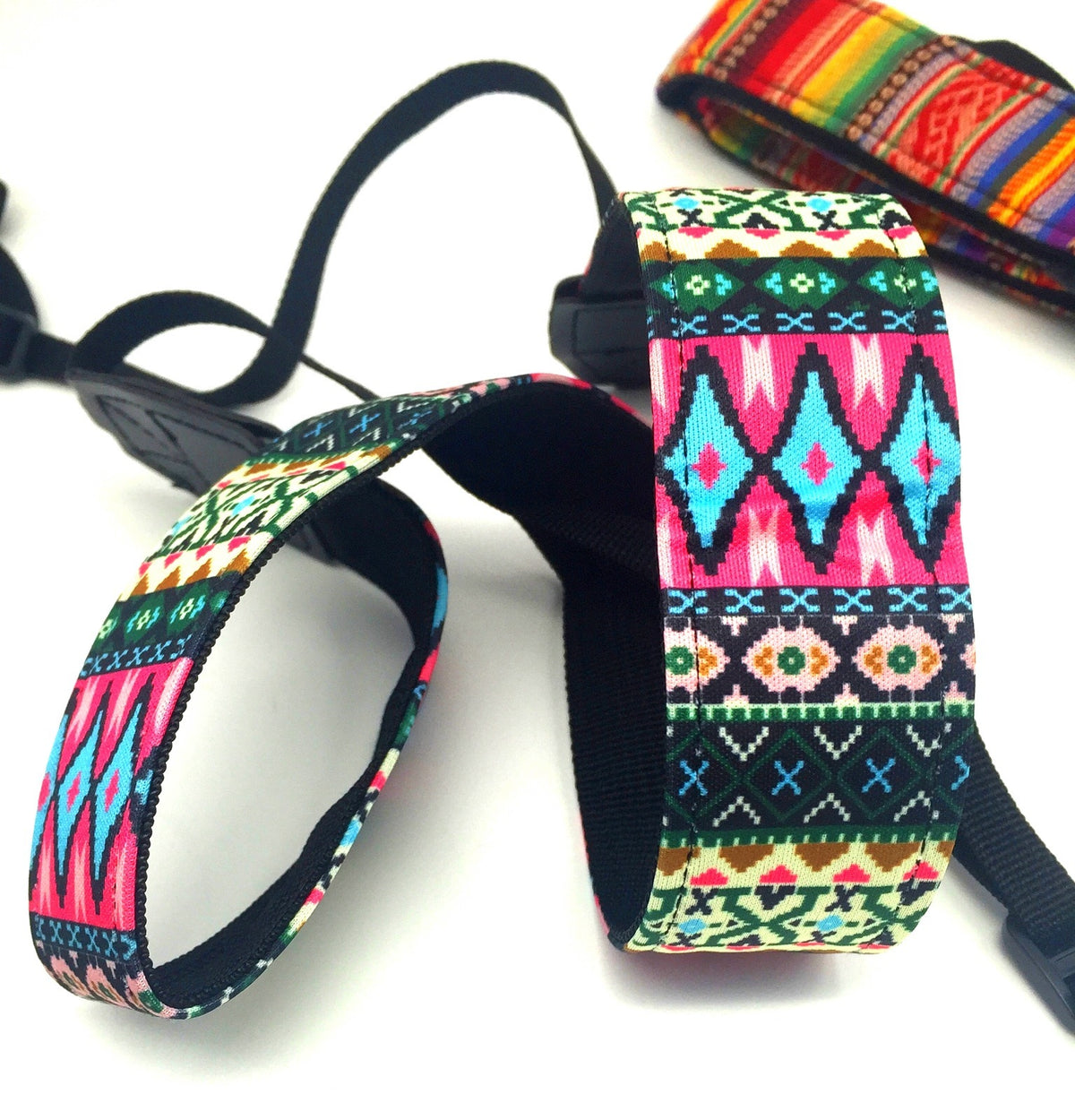 a group of colorful strap