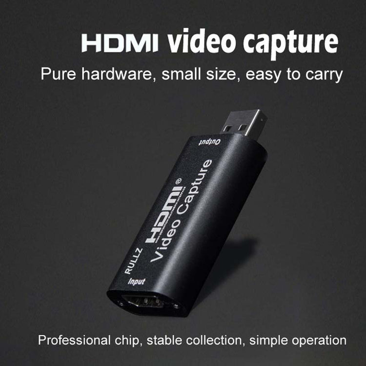 a black video capture device