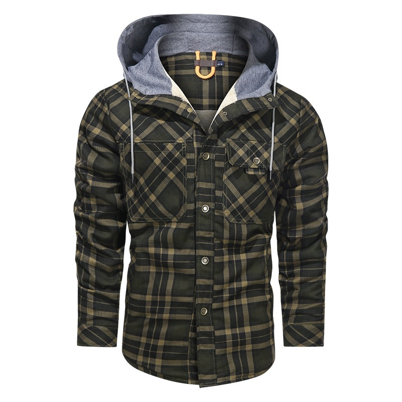 a jacket with a hood