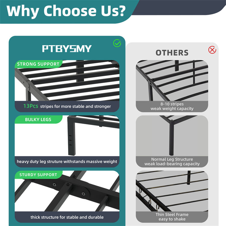 a poster of a bed frame
