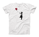 Banksy The Girl with a Red Balloon Artwork T-Shirt