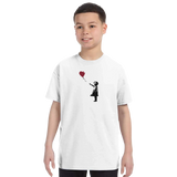 Banksy The Girl with a Red Balloon Artwork T-Shirt