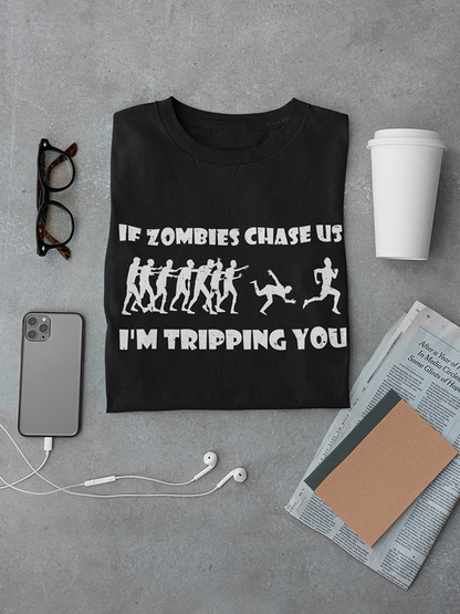 If Zombies Chase Us  Men's T-shirt