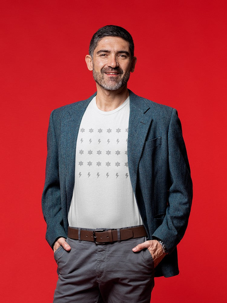 a man in a white shirt and jacket