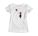 Banksy The Girl with a Red Balloon Artwork T-Shirt