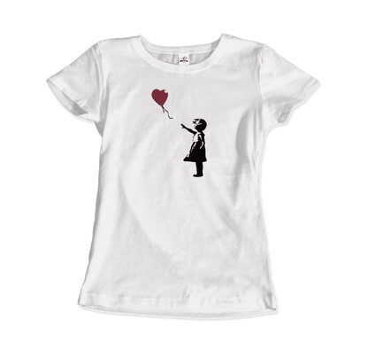 Banksy The Girl with a Red Balloon Artwork T-Shirt