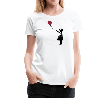 Banksy The Girl with a Red Balloon Artwork T-Shirt