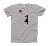 Banksy The Girl with a Red Balloon Artwork T-Shirt
