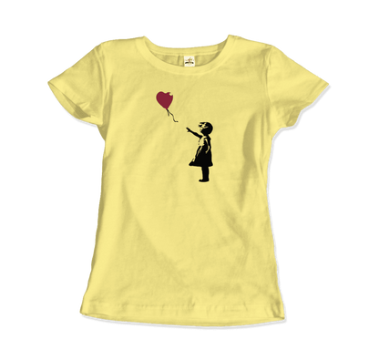 Banksy The Girl with a Red Balloon Artwork T-Shirt