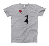 Banksy The Girl with a Red Balloon Artwork T-Shirt