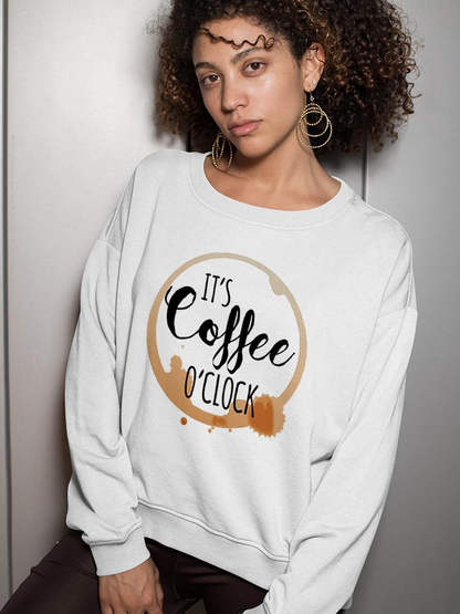 Coffee O'clock Hoodie -SPIdeals Designs
