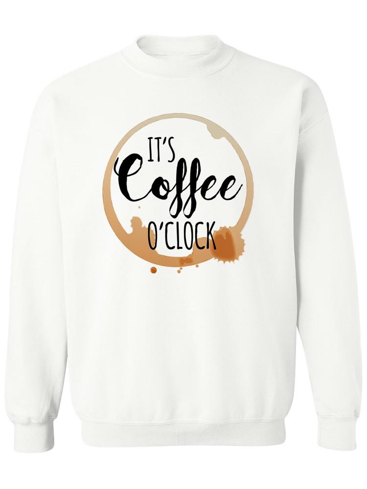Coffee O'clock Hoodie -SPIdeals Designs