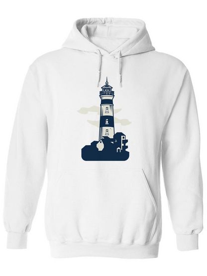 Lighthouse Sketch Hoodie -SPIdeals Designs